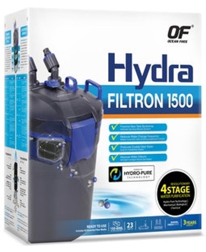 Hydra Filtron 1500 Ocean Free buitenfilter aquarium 150-600 liter