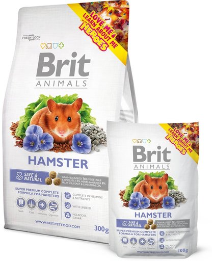 Brit animals Hamster 6x 300 gr