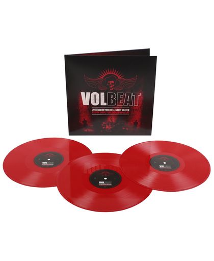 Volbeat Live from beyond hell / Above heaven 3-LP rood