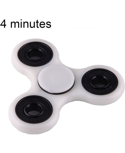 Fidget Spinner Toy Stress rooducer Anti-Anxiety Toy voor Children en Adults,  4 Minutes Rotation Time, Hybrid Ceramic Bearing + POM materiaal(grijs)