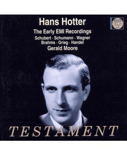 Hans Hotter - The Early EMI Recordings