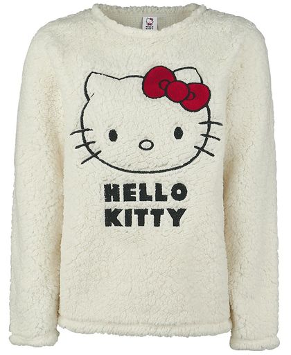 Hello Kitty Hello Kitty Classic Girls trui gebroken wit