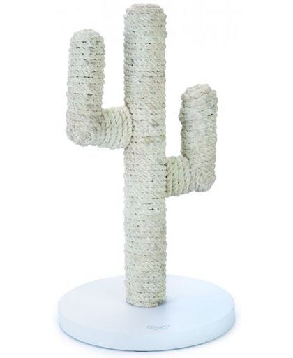 Designed By Lotte Houten Krabpaal Cactus - vintage Wit - 35 x 35 x 60 cm