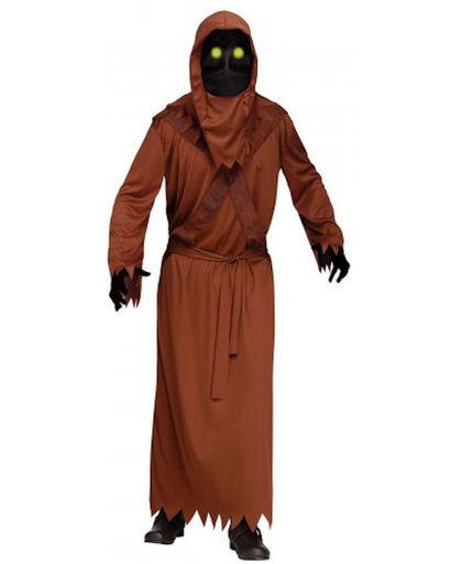 Bruin duivel Halloween kostuum voor mannen - Verkleedkleding - Maat M/L