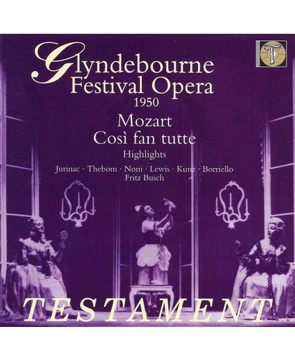 Glyndebourne Festival Opera - Mozart: Cosi fan tutte