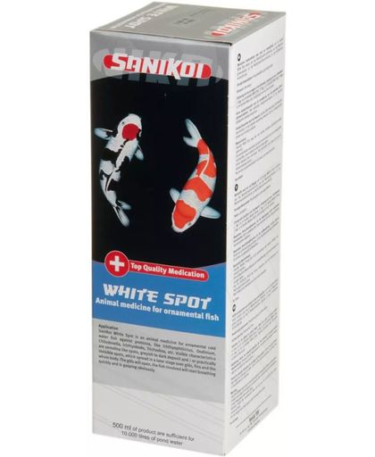SaniKoi Witte Stip - 500 ml voor 10000 ltr Water - Visvoer