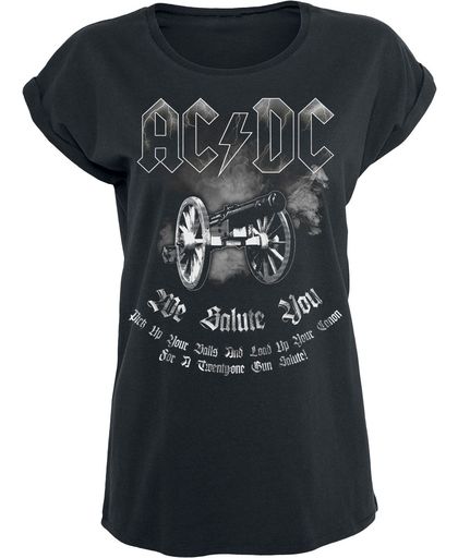 AC/DC For Those About To Rock Girls shirt zwart