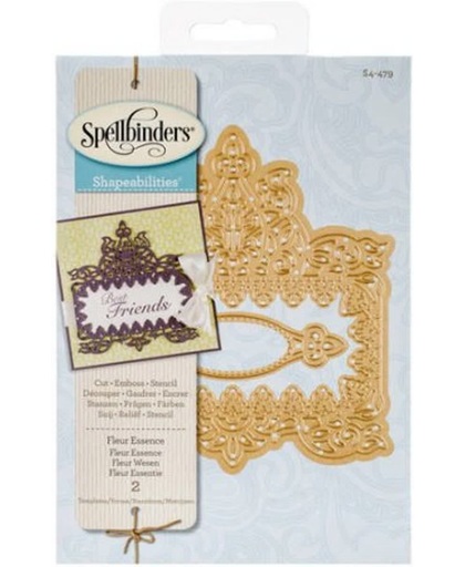 Spellbinders Shapeabilities Dies-Fleur Essentie. S4-479