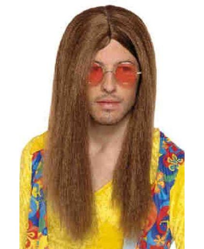 Pruik hippy John Lennon pruik