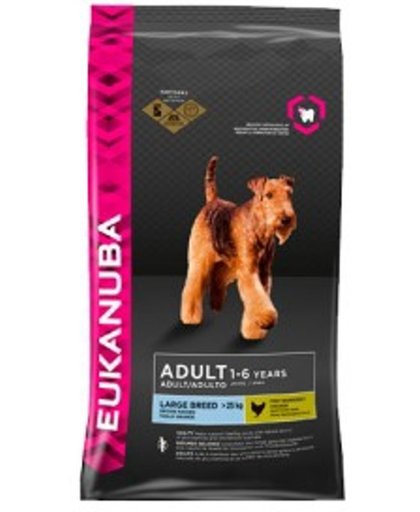 Eukanuba Dog Adult - Large Breed - Kip - Hondenvoer - 9 kg