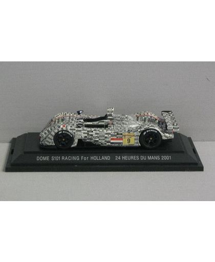 Dome S101 Racing For Holland #9 Le Mans 2001  1:43 Ebbro Wit / Zwart 432119
