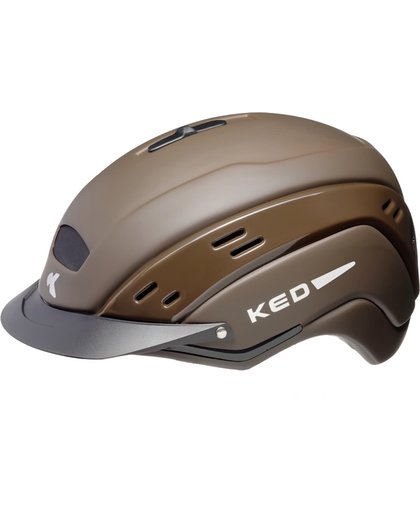 KED Cocon II L brown helm met hoofdomtrek: 58-62 cm
