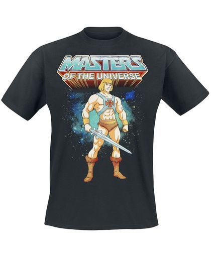Masters Of The Universe He-Man Logo T-shirt zwart