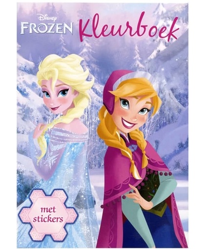 Disney Frozen Kleurboek met Frozen Stickers