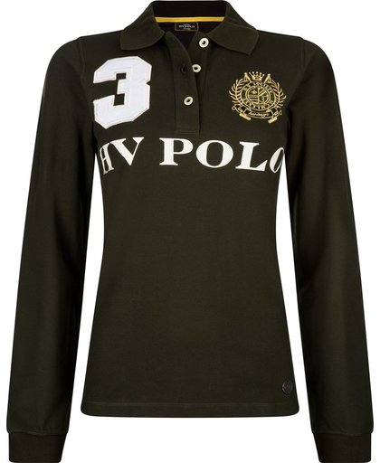 HV Polo Favouritas Eques LS - Polo Shirt - Pine - S