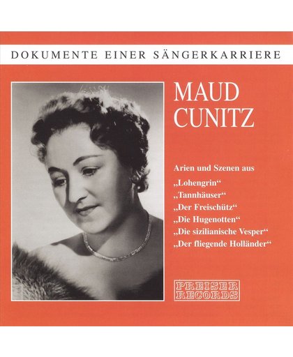 Dokumente einer Sangerkarriere: Maud Cunitz
