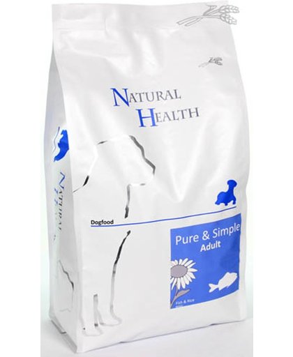 Natural Health Droogvoer NH Dog Fish & Rice