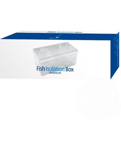 Blue Marine Fish Isolation Box 30x15x15 cm. Drijvende Quarantaine en observatiebox