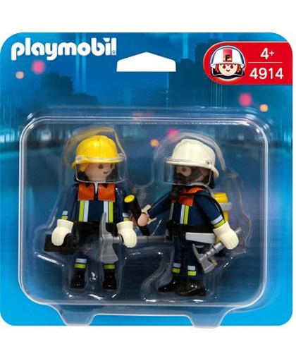Playmobil Duo Pack Brandweer - 4914