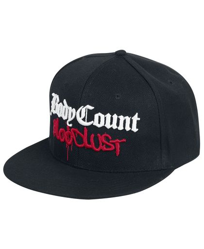 Body Count Bloodlust Snapback cap zwart