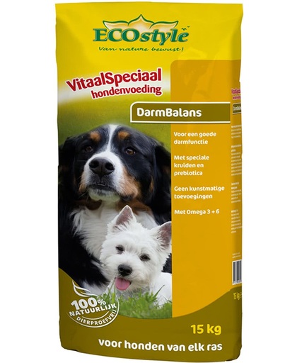ECOStyle Voedingssupplement ECOstyle Vitaal Speciaal darmbalans 15 kg