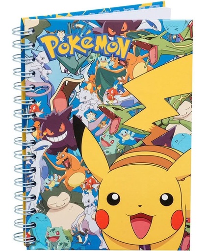 Pokemon A5 Notitieboek - Pokemon Schoolspullen