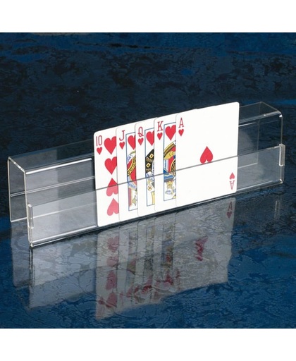 Speelkaarten houder plexiglas