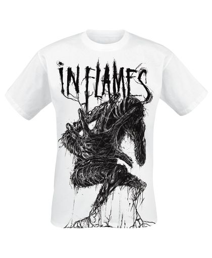 In Flames Big Creature T-shirt wit
