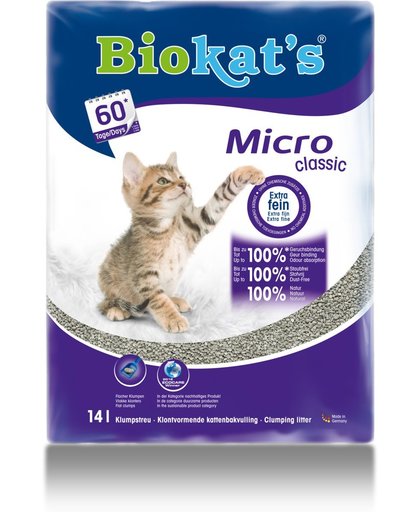 Biokat's Kattenbakvulling Micro Classic - 14 l