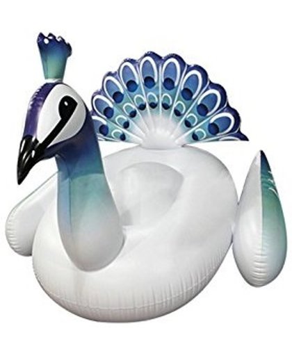 Pauw opblaasbaar | inflatable Peacock | groot | Summer Fun | Water floating Row | 175CM*165CM*130CM