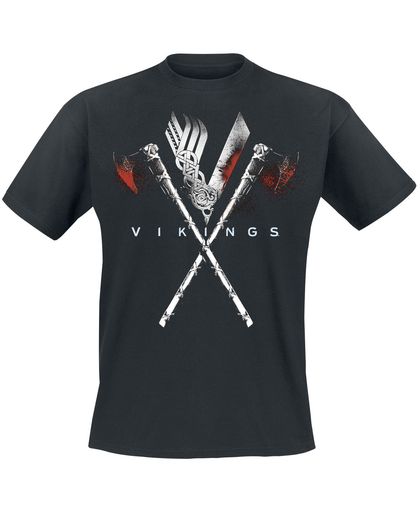 Vikings Axe To Grind T-shirt zwart