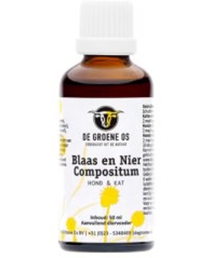 Groene Os Blaas-Nier Compositum - Hond/Kat - 50 ml