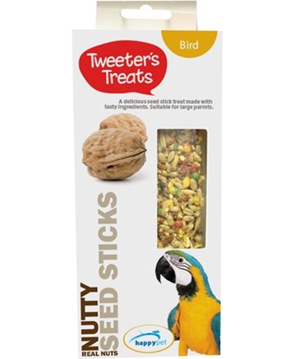 Tweeter's treats zaadsticks - Papegaaiensnack - Noot