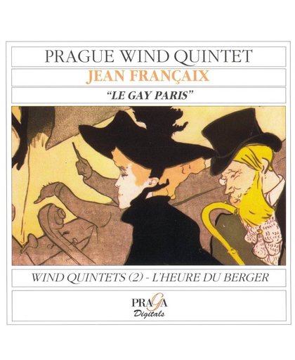 Jean Francaix: Le Gay Paris; Wind Quintets; L'Heure du Berger