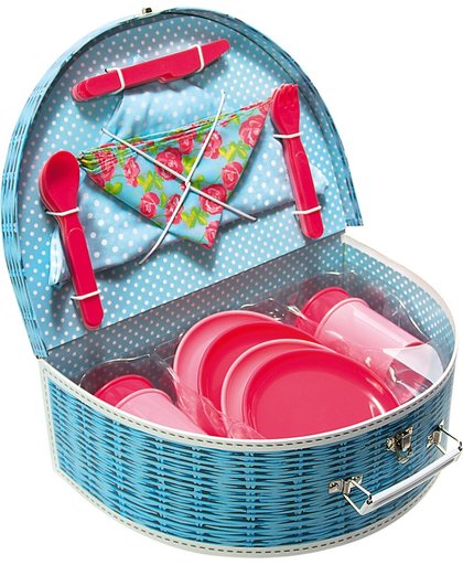 Imaginarium Speelgoed Picknick In Provence - Picknickset in Koffer - Stijlvol Design - Voor Kinderen - 26 Delig