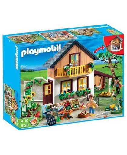 Playmobil Hoeve Met Bio-Winkel  - 5120