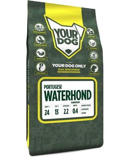 Yourdog portugese waterhond hondenvoer senior 3 kg