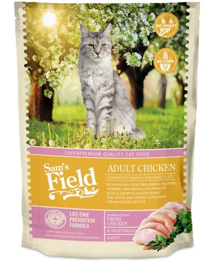 Sam's Field Cat Adult Kip 400 g
