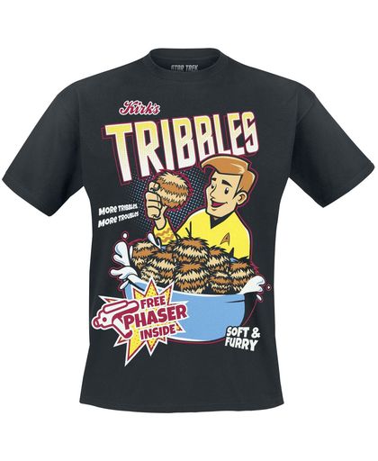 Star Trek Tribbles T-shirt zwart