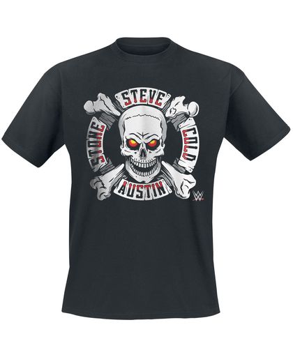 WWE Steve Austin - Stone Cold T-shirt zwart
