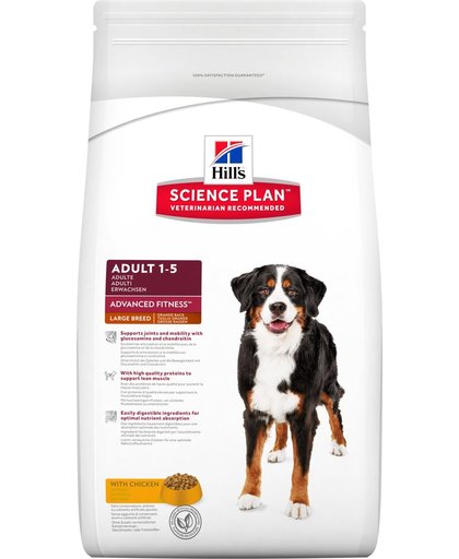 Hill's Science Plan Canine Adult Advanced Fitness Large Breed Kip 12 kg