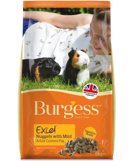 Burgess excel guinea pig caviavoer 2 kg