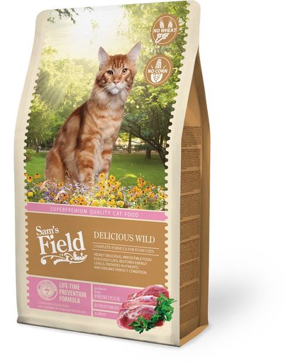 Sam's Field Cat Delicious Wild 2.5 kg