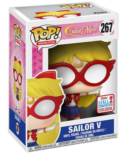 Sailor Moon NYCC 2017 - Sailor V Vinylfiguur 267 Verzamelfiguur standaard