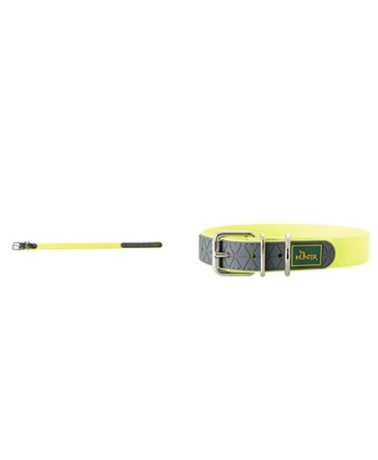 Hunter halsband convenience neon geel