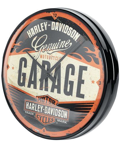 Harley-Davidson Garage Wandklok standaard