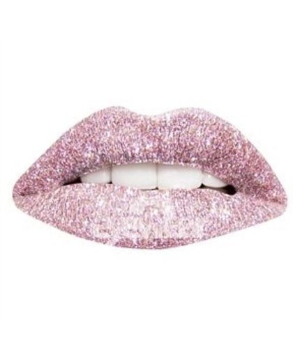 Passion Lips - Tijdelijke tattoo - Glitterlippen - Roze