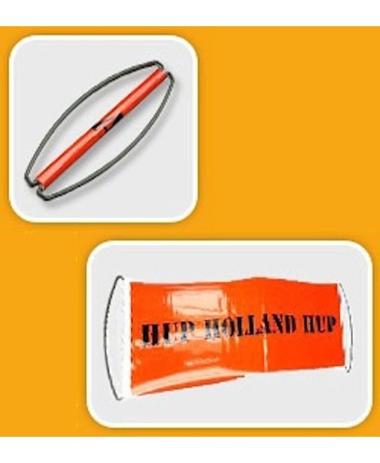 Oranje succes Holland banner: hup holland hup