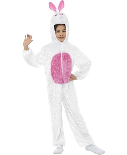 Paashaas onesie voor kinderen - dieren verkleedkleding konijn/haas 130-143 (7-9 jaar)
