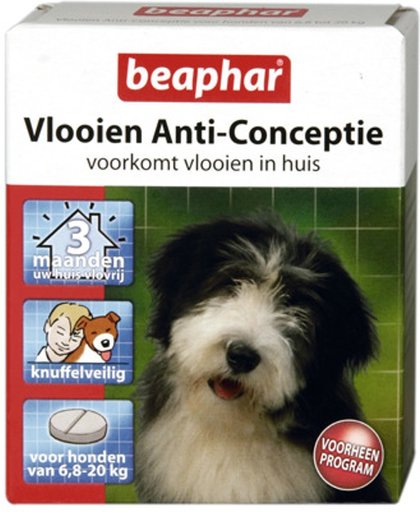 Beaphar Vlooien Anticonceptie - middelgr hond 6.8-20 kg
